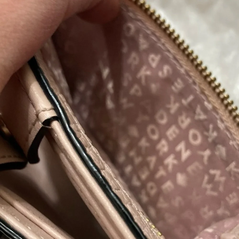 Kate spade pink black colorblock wallet